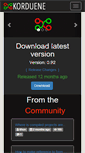 Mobile Screenshot of korduene.com
